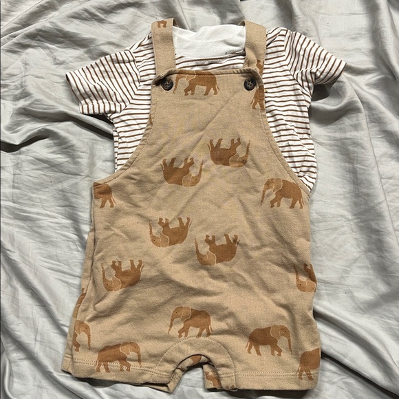 Carter's Other - Carter's Striped Baby Romper